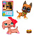 Игровой набор Littlest Pet Shop Праздники Немецкий дог и Такса Hasbro 01016_LPS
